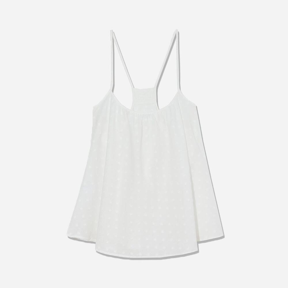 Loup Charmant Scoop Tank Racer Back White - XS